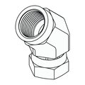 Tompkins Hydraulic Fitting-Steel06FP-04FPX 45 1504-06-04